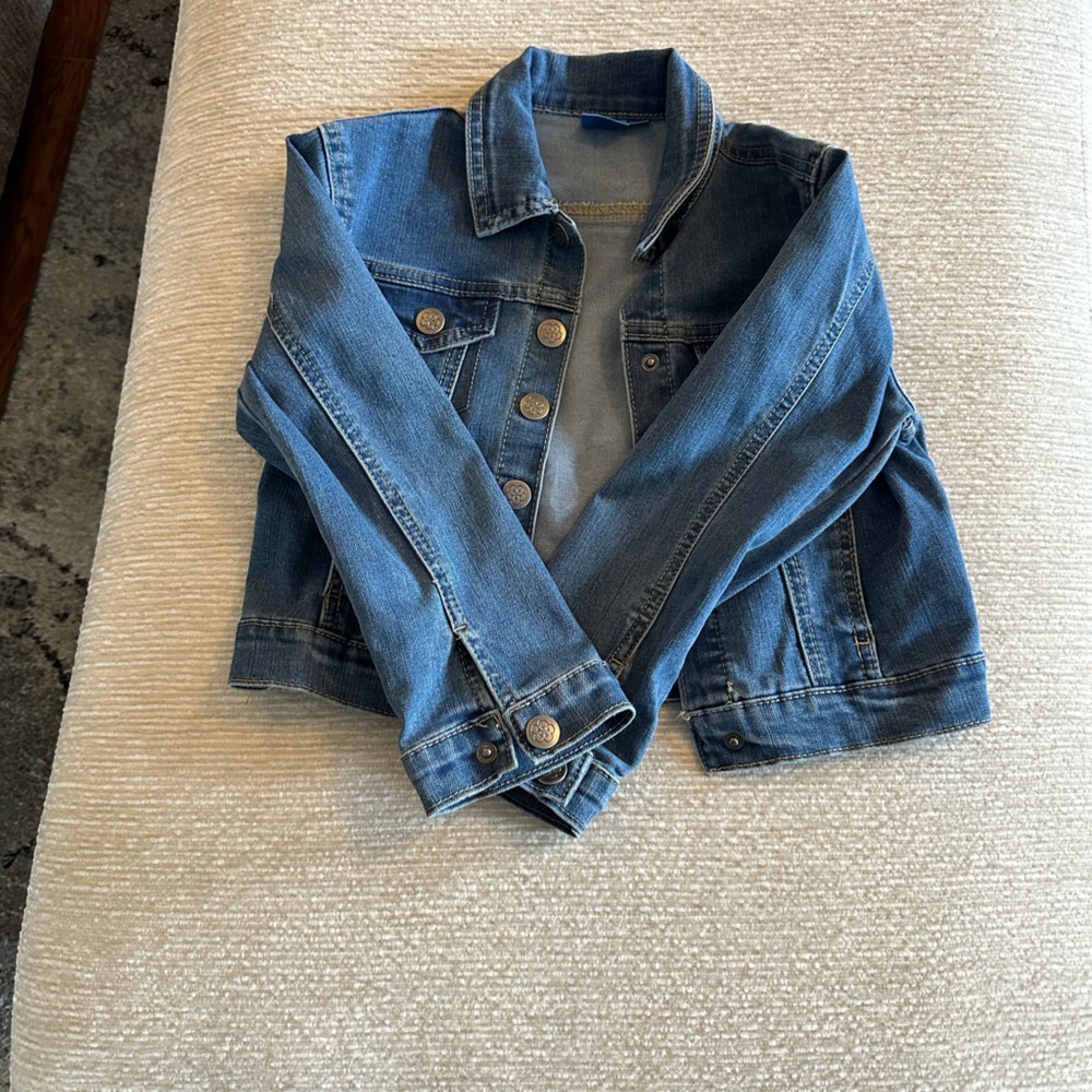 Disney Girls Blue Denim Jean Jacket